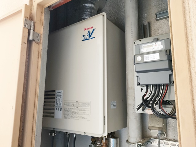 給湯器施工前