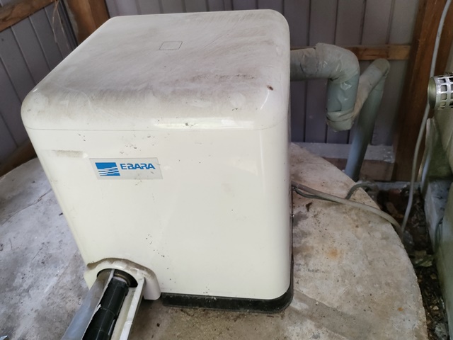 井戸ポンプ交換前