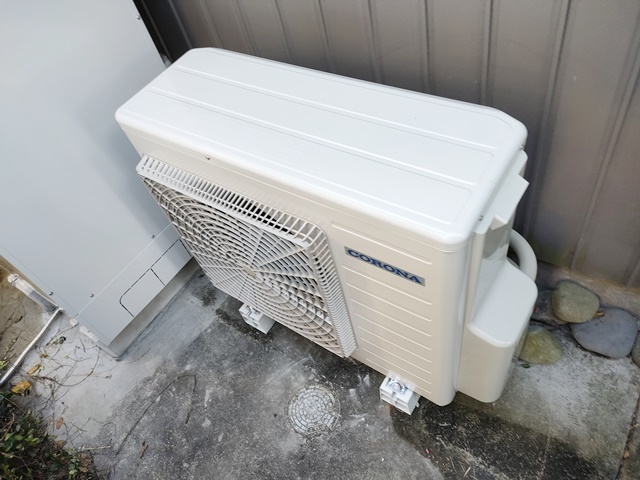 愛西市 エコキュート設置後 CORONA CHP-37AZ1