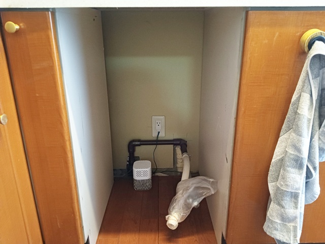 名古屋市昭和区 食洗機後付け工事 施工前