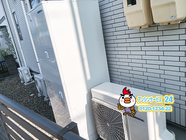 コロナ CHP-E37LUX1 設置後