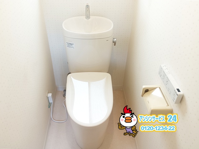 名古屋市守山区 TOTO ピュアレストEX アプリコットF1A 設置後