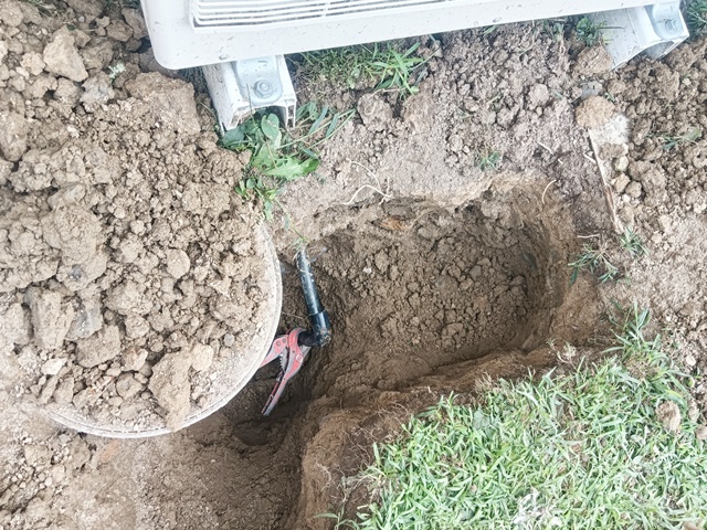 大垣市 ウルトラファインバブル施工前の様子