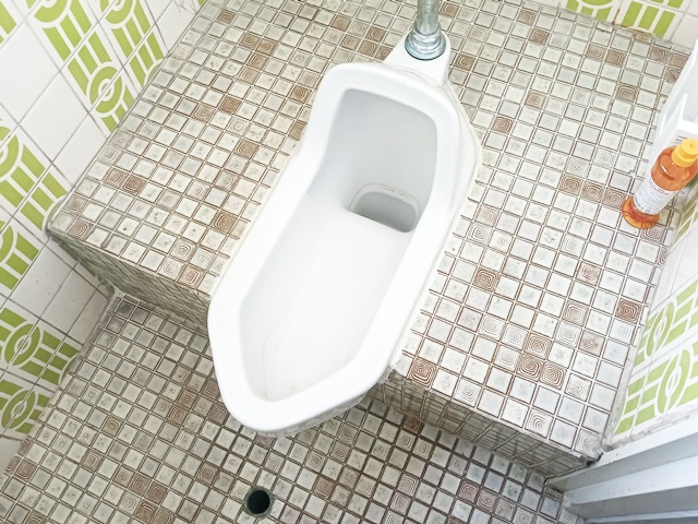 豊田市 和式トイレ 洋式化リフォーム 施工前